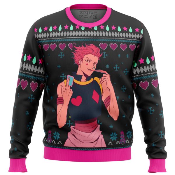 Hisoka Hunter X Hunter Ugly Christmas Sweater Printnd