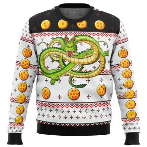 Dragonball Z Shenron Ugly Christmas Sweater Printnd