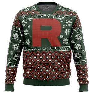 Pokemon Team Rocket Ugly Christmas Sweater Printnd