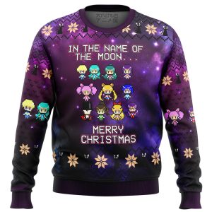 Sailor Moon Ugly Christmas Sweater Printnd