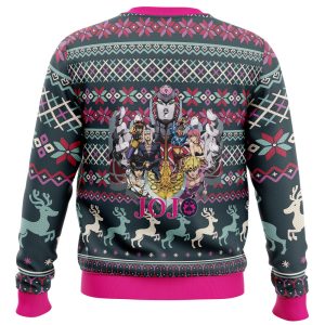 Golden Wind Jojo's Bizarre Adventure Ugly Christmas Sweater