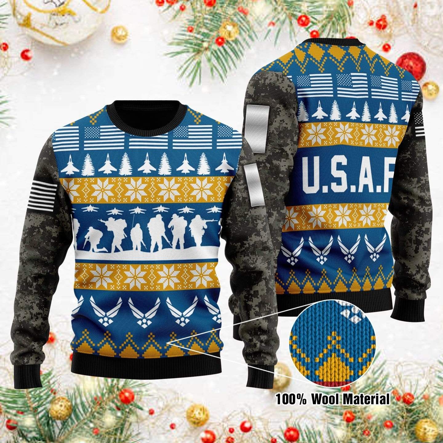 Dallas Cowboys Ugly Christmas Sweater For Fans - Limotees