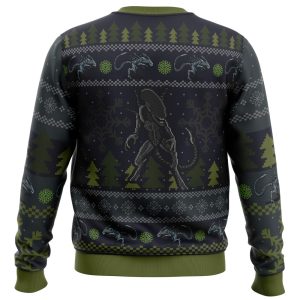 A Christmas Bug Hunt Xenomorph Ugly Christmas Sweater