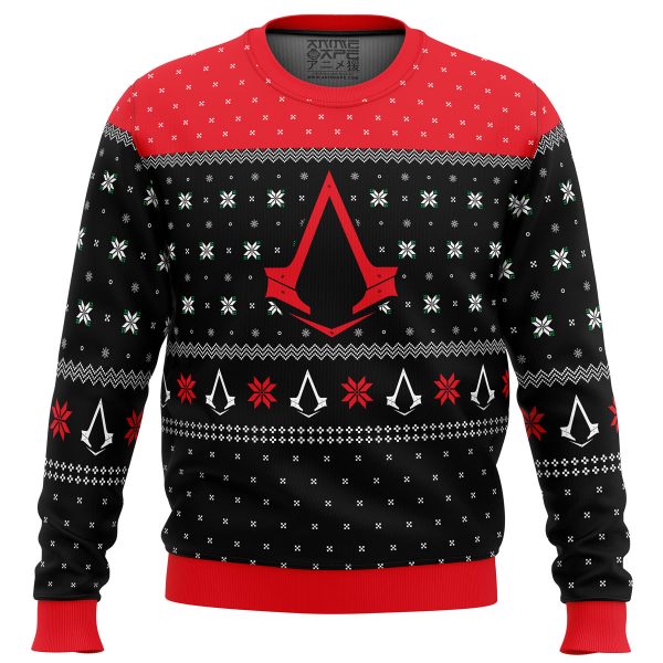 Assassins Creed Assassin Insignia Symbol Ugly Christmas Sweater Printnd