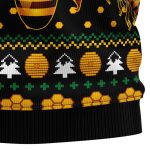 Bee Merry Christmas Unisex Crewneck Sweater - Ugly Christmas Sweater