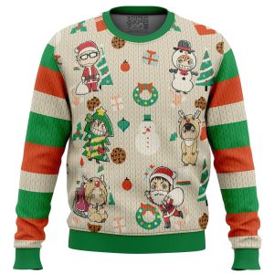 Christmas Haikyuu Ugly Christmas Sweater Printnd