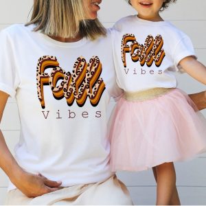 Fall Vibes Shirt - Mommy and Me Shirts Printnd