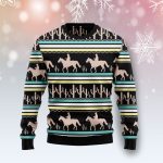 Cowboy Cactus Ugly Christmas Sweater - Xmas Ugly Sweater