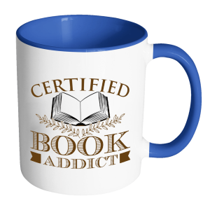 Certified Book Addict 11oz Accent Mug Printnd