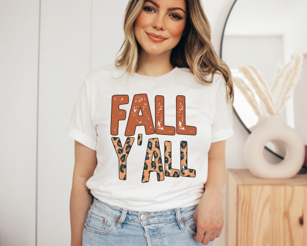 Fall Y'all T-Shirt Printnd