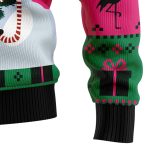 Flamingo Christmas Tree Ugly Christmas Sweater - Christmas Graphic Sweater