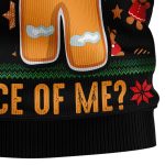 Gingerbread Man Christmas Graphic Sweater - Ugly Christmas Sweater