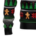 Gingerbread Man Christmas Graphic Sweater - Ugly Christmas Sweater