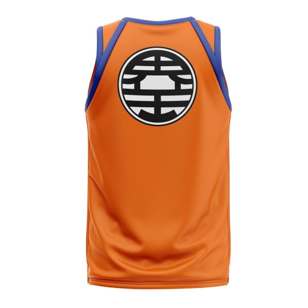 Goku Kame Kai Dragon Ball Z V-Neck Basketball Jersey