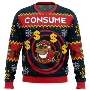 Hypnotoad Consume Futurama Ugly Christmas Sweater