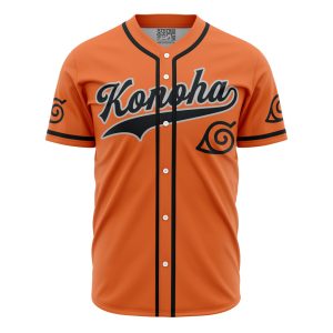 Konoha Uzumaki Naruto Baseball Jersey