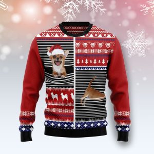 Lovely Chihuahua Unisex Ugly Christmas Sweater - Funny Family Ugly Christmas Holiday Sweater Gifts