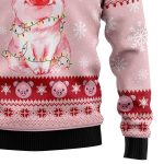 Lovely Pig Ugly Christmas Sweater - Christmas Crewneck Sweater