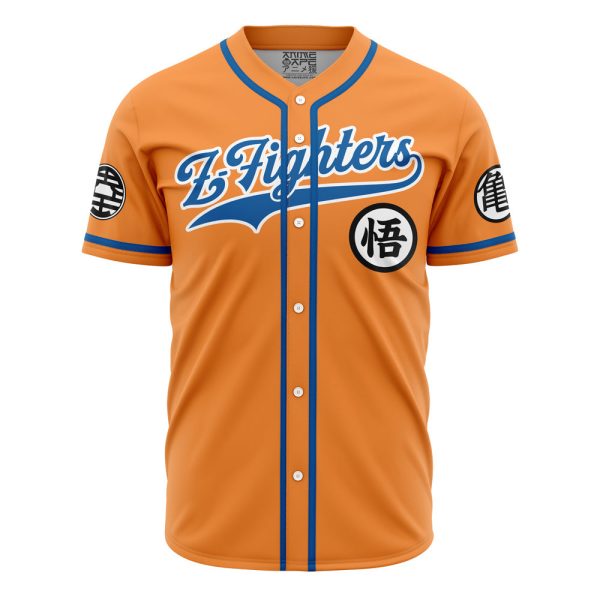 Personalized Z-Fighters Dragon Ball Z Baseball Jersey