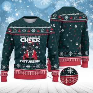 I Find Your Lack Of Cheer Disturbing Ugly Sweater