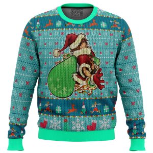 Santa Sora Kingdom Hearts Ugly Christmas Sweater Printnd