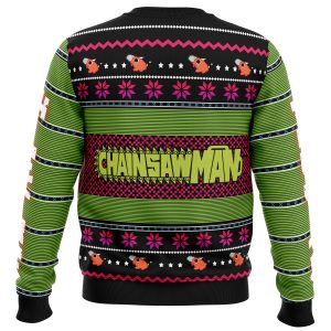Denji Chainsaw Man Ugly Christmas Sweater