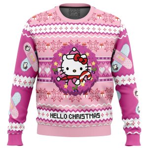 Hello Christmas Hello Kitty Ugly Christmas Sweater