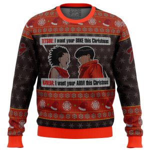Akira Tetsou Shima and Shotaro Kaneda Ugly Christmas Sweater