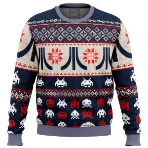 Atari Classic Ugly Christmas Sweater Printnd