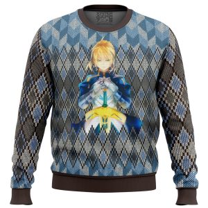 Fate Zero Saber Ugly Christmas Sweater