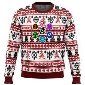 Marvel Avengers Retro Ugly Christmas Sweater