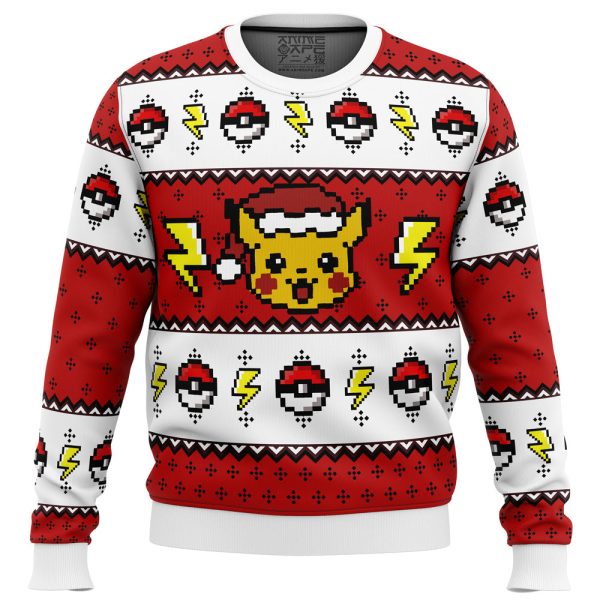 Pokemon Pikachu Ugly Christmas Sweater Printnd