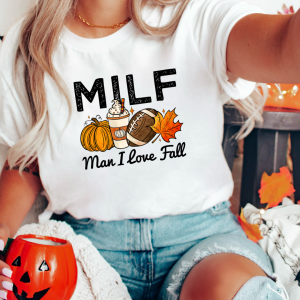 MILF Halloween T-Shirt Printnd