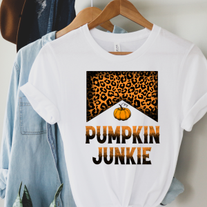 Pumpkin Junkie T-Shirt Printnd