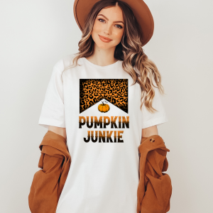 Pumpkin Junkie T-Shirt Printnd