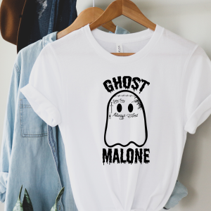 Ghost Malone Halloween T-Shirt Printnd