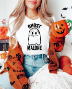 Ghost Malone Halloween T-Shirt Printnd