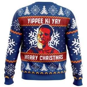 Yippee Ki Yay Die Hard Ugly Christmas Sweater