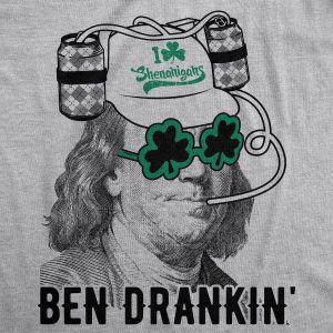 Ben Drankin' St. Patrick's Day Men's Tshirt