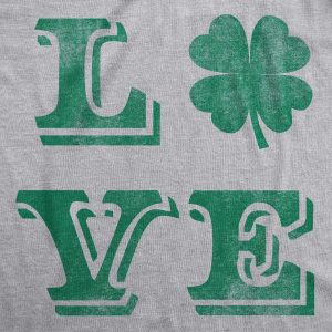 LOVE Lucky Clover Men's Tshirt