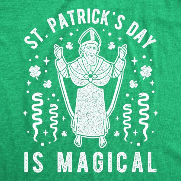 Saint Patricks Day Is Magical Men's Tshirt