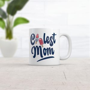 Coolest Mom Popsicles Mug Cute Mother's Day Ice Cream Freeze Pop Graphic Novelty Coffee Cup-11oz  Best Gift for Mother's Day