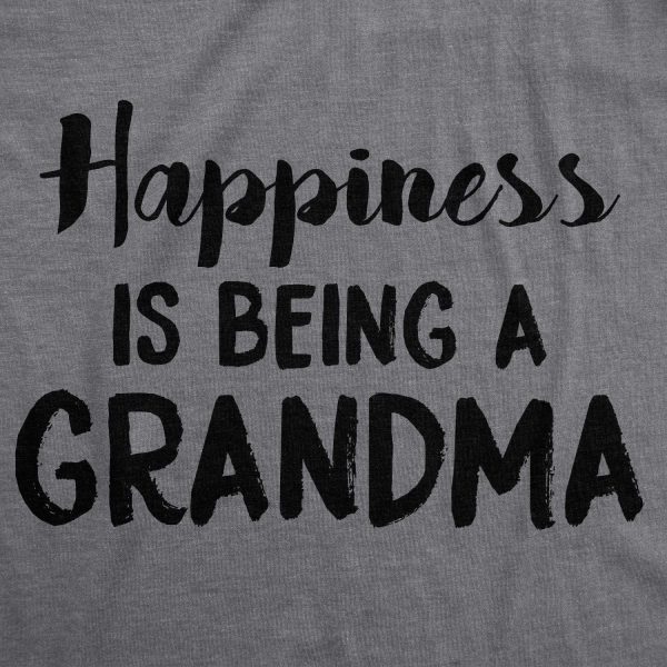 Happiness Is Being a Grandma Women's Tshirt