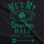 He’s My Drunker Half Women's Tshirt