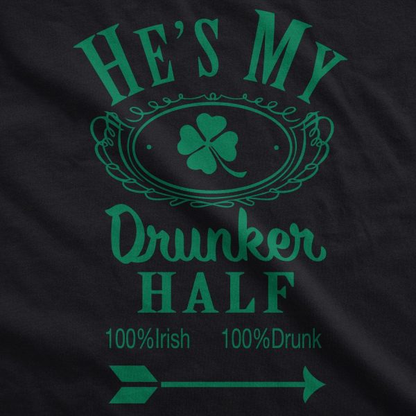 He’s My Drunker Half Women's Tshirt