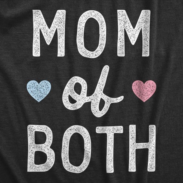 Mom Of Both Women's Tshirt  Best Gift for Mother's Day