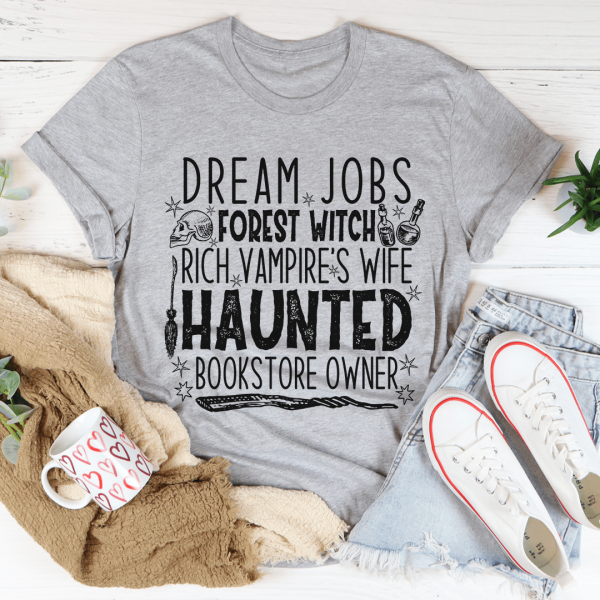 Dream Jobs Halloween Tee Printnd