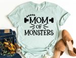 Mom of Monsters Shirt - Mom Halloween Shirt Printnd