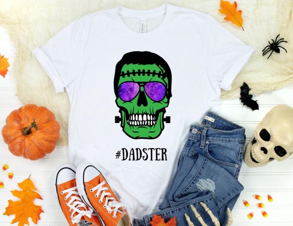 Dadster Shirt - Dad Halloween Shirt Printnd