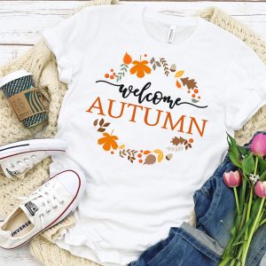 Welcome Autumn Shirt - Fall Shirt Printnd